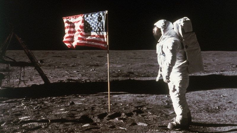 The moon landing.