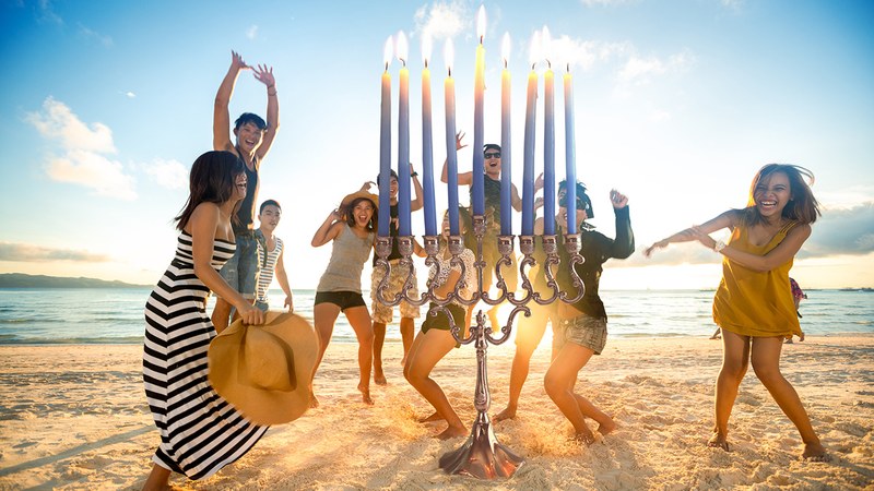 Hanukkah in June.